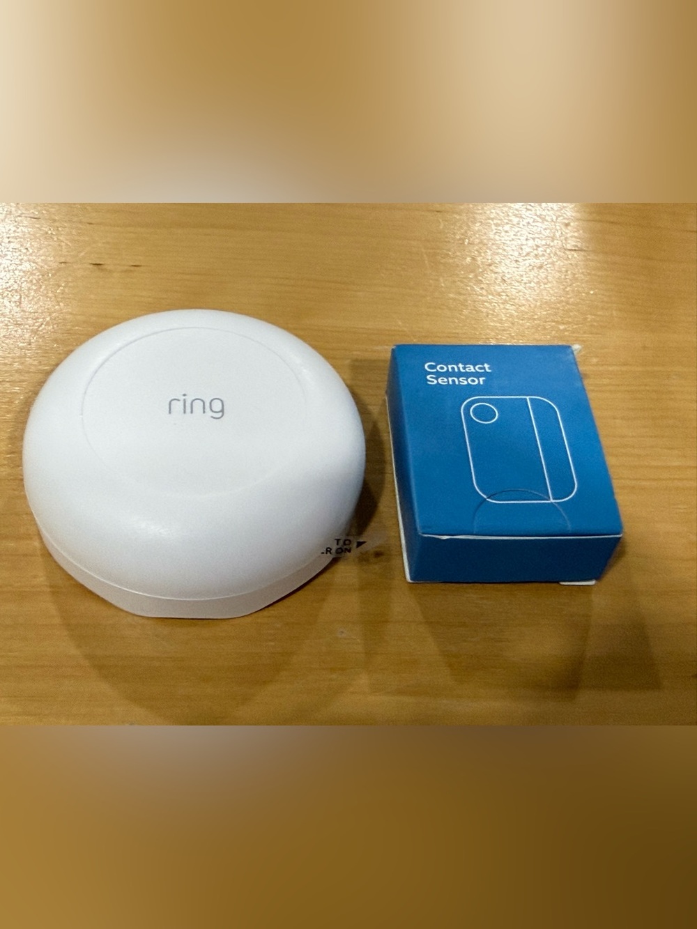 Ring Alarm Flood and Freeze Sensor + Alarm Contact Sensor (2nd gen) open box